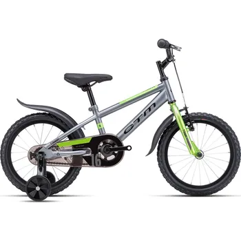 Dětské kolo Dětské kolo CTM FOXY 16" 2025 – 1 převod, V-brzdy | KoCTM TOMMY 16" 2025 – dětské kolo 1 převod, V-brzdyla-Onix.cz Barva: Šedá, Velikost: XS 1 převod, V-brzdy, junior bike