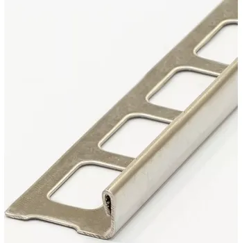 Stavební profil Havos, lišta L 15 mm 2,5 m nerez lesk (Nerez "L" 15mm / 2,5m lesk)