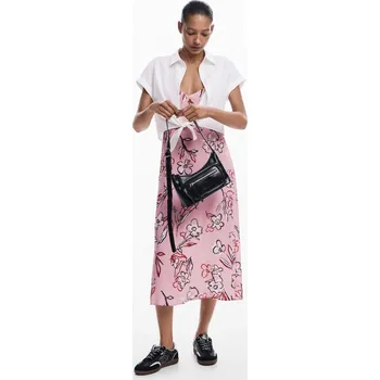 Dámské šaty šaty Desigual Danna rosa palo velikost S