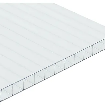 Polykarbonátová deska Makrolon komůrkový polykarbonát 2UV, 2100 x 2000 mm, tloušťka 10 mm čirá | cena za m²