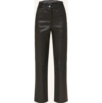 Dámské kalhoty Studio Ar Dámské Kožené Kalhoty Maleah, černá, 38