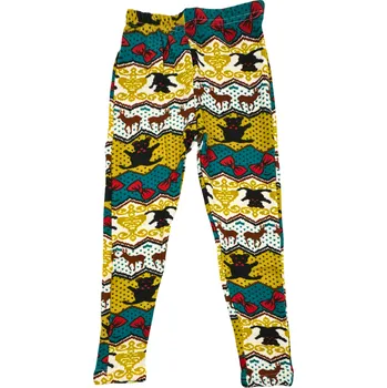 Dívčí legíny Dětské legíny žluté B622-1 Velikost: 9-10 let