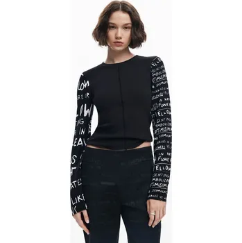 Dámské tričko Tričko Desigual Rebe negro velikost XL