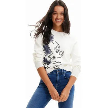 Dámský svetr Svetr Desigual Mickey crudo velikost M