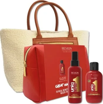 Kosmetická sada Revlon Professional Uniq One Vánoční Set - Šampon 100 ml + péče 150 ml Dárková sada