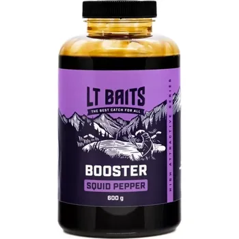 Návnadová surovina Booster LT Baits Squid Pepper 600g