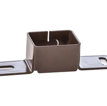 Stavebniny Gutta Guttafence upevnění rýgle na zděný sloupek RAL 8017 | hnědá | cena za ks