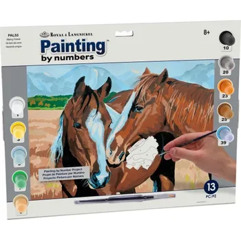 omalovánky Malování velké Royal Koňské přátelství