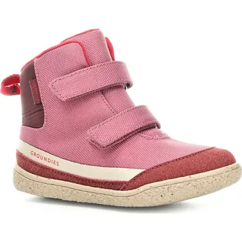 Dívčí zimní obuv Groundies Ottawa Berry/Red zimní barefoot boty Velikost boty (EU): 26, Vnitřní délka boty: 162, Vnitřní šířka boty: 65