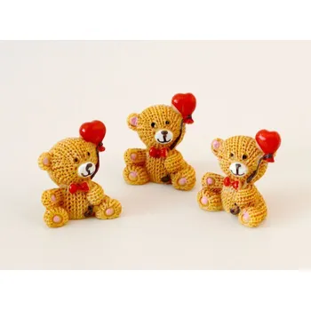 Dekorační mini figurka - Medvídek