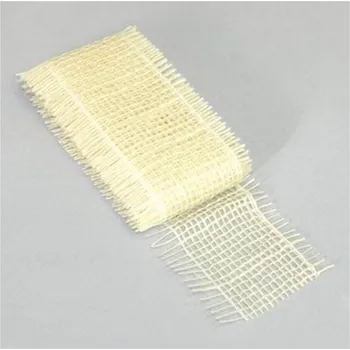 Stuha KLIA Stuha jutová délka 2m, šířka 5cm, bílá