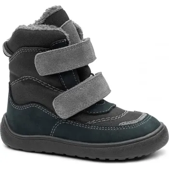 Chlapecké tenisky PROTETIKA BAREFOOT dětská zimní obuv NUT BLACK s membránou PRO-tex Velikost: 22