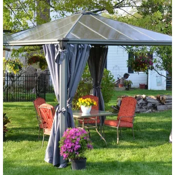 Pergola Palram Granada antracit / bronz, 2,95 x 2,95 m | sleva 9% | cena za ks