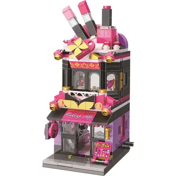 ostatní stavebnice Qman City Corner C0103 Obchod s kosmetikou Trendy - poškozený obal