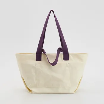 Kabelka Reserved - Plátěná nákupní taška - krémová - 037IJ-01X - 037IJ-01X-ONE