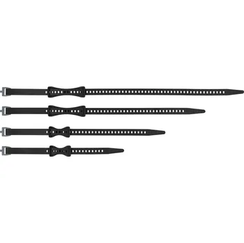 Příslušenství k zavazadlu Set univerzálních pásků Sea to Summit Stretch-Loc Set - 20mm 4 Pack Barva: černá
