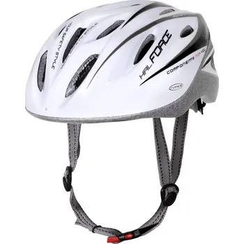 Cyklistická přilba AKCE! Přilba FORCE HAL, bílo-černá, vel. XS/S