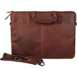 GreenWood Pánská kožená taška na notebook 15,6"