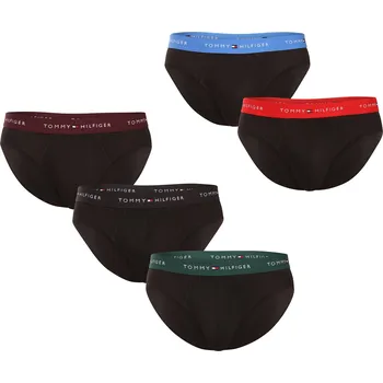 Slipy 5PACK pánské slipy Tommy Hilfiger černé (UM0UM03386 0VO) XL UM0UM03386 0VO Možnost vrácení zboží ZDARMA do 120 dnů!