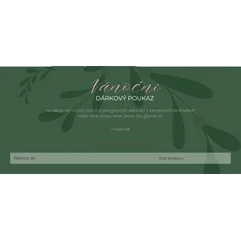 Dárková krabička Dárkový poukaz | Vyberte si hodnotu 500–5000 Kč