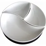 Sada misek s podnosem TORO 3 ks keramika/dřevo