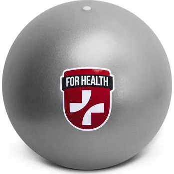 Gymnastický míč CONNECT IT FOR HEALTH Ergonomický overball 25 cm, ŠEDÝ
