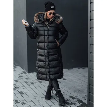 Dámská bunda Dámská prošívaná zimní bunda CROMBILA černá Dstreet Barva: černá, Velikost: XL