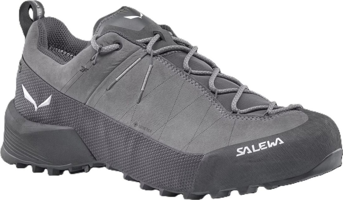 Pánské nízké trekové boty Salewa Wildfire Leather M quiet shade/black 8 UK