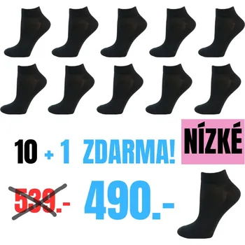 Pánské ponožky Nízké ponožky 10+1 ZDARMA!, Barva: Béžová, Velikost: 46 - 47 (11 - 12)