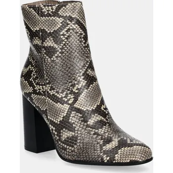 Dámské kozačky Nízké kozačky Answear.LAB dámské, béžová barva, na podpatku, lehce zateplené 5769.fos 80X, EUR 40