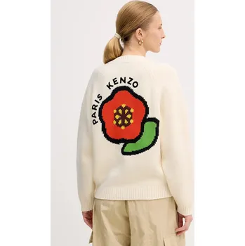 Dámský svetr Vlněný svetr Kenzo Pop FF52CA4983LA.02 béžová 01X, vel. L