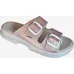 Santé N/517/34P dámské kožené pantofle růžová Barva: Růžová, Velikost: 40