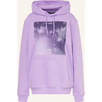 Pánské oblečení Salomon Pánská Mikina S Kapucí Canopy, světle fialová / tmavě...