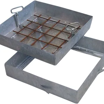 poklop Scobax GA 95 mm, 400 x 400 mm, B125 | cena za ks