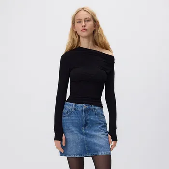 Dámská sukně Reserved - LADIES` SKIRT - modrá - 597HV-55J - 597HV-55J-L