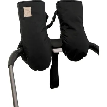 Příslušenství pro přepravu dětí Rukavice na kočárek LEOKID - Black Coal