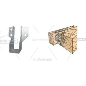 Šroub Klimas Wkręt-met TŘMEN TRÁMOVÝ VNĚJŠÍ 25X100X75X2 | cena za ks