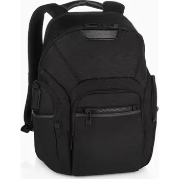 Cestovní taška PORSCHE DESIGN Roadster Nylon Backpack M Batoh do města střední velikosti s přihrádkou na 14" notebook černý (Středně velký nylonový batoh s rozšiřitelným objemem, přihrádkou na notebook 14".)