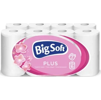 Toaletní papír Big Soft Plus 2vrstvý 16 ks