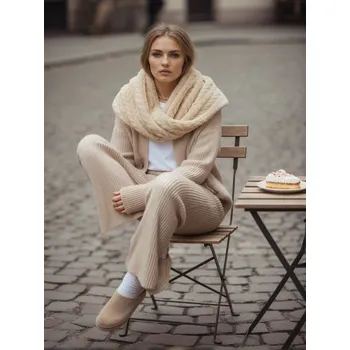 Sinsay - Nákrčník se strukturovaným vzorem - béžová - 209GB-08X - 209GB-08X-ONE