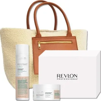 Kosmetická sada Revlon Professional Restart Curls Vánoční Set - Šampon 250 ml + maska 250 ml Dárková sada