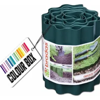 Zahradní obrubník Bradas 9 m x 20 cm - zelená - 9 m x 20 cm | sleva 12% | cena za m