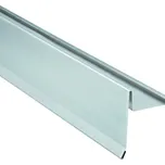 Gutta štítové lemování s vodní drážkou 1000 mm, stříbrná | cena za ks