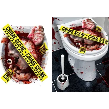 GuircaHororová samolepka na WC - Halloween