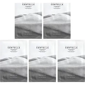 Kosmetická sada SKIN1004 Madagascar Centella Set - Sada rozjasňujících pleťových masek 25 ml