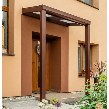 Pergola Bohemit Estrella hnědá / opál polykarbonát (16 mm) 2,0 x 1,0 m | cena za ks