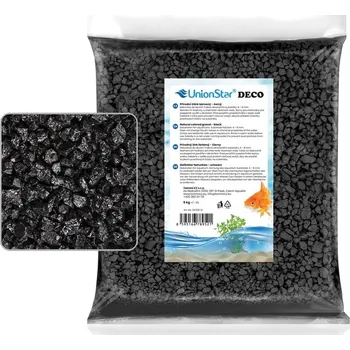 Akvarijní štěrk černý 5 kg DECO