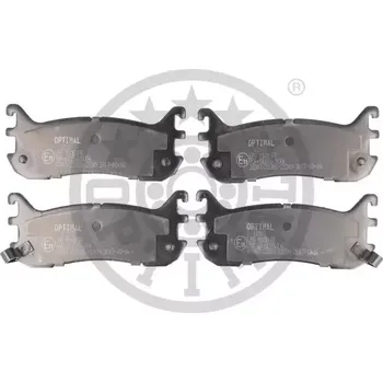 Brzdová destička OPTIMAL Sada brzdových destiček OPT BP-12327