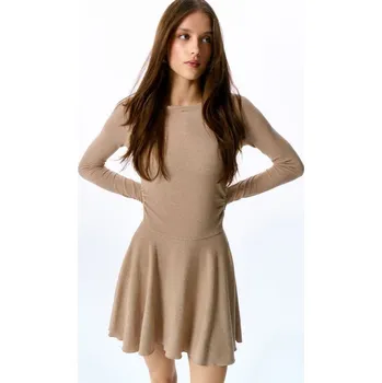 Dámská móda Overalové šaty - XS - House - béžová - 297HO-08M