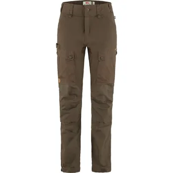 lovecké kalhoty dámské FJÄLLRÄVEN Forest Hybrid Trousers W Dark Olive - 34/L